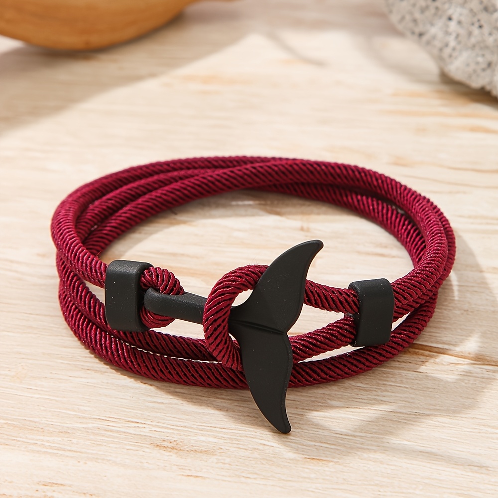 Nautical Style Ocean Series Braided Rope Bracelet
